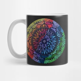 Rainbow Mandala Mug